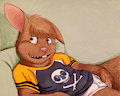 Tommy Lounging by Christaphorac