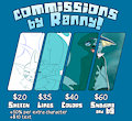 Commissions! Are! Open! by Nidoranity