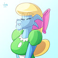 Drooly lips by JAMEArts