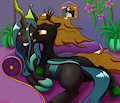 Commission: Ultimate Chrysalis and Changeling Ecosis