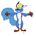 Trevor Blue Squirrel 12