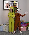 The Grinch & The Gingerbread Pup by koare