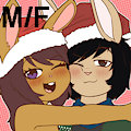 Happily together in Christmas