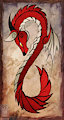 Comish - Dragonwolf Banner
