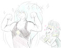 Beryl x Emerald doodle