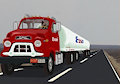 Tanker Truck Close Up