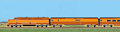 Passenger Train Headed Back Northbound