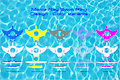 Manta Ray Swim Ring Design - Variant Colors