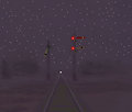 Train Approaching a Distance Away