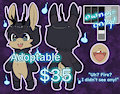 Jackalope Adoptable