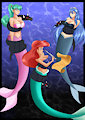 Ariel, Lucina anda Marino by Katsiika