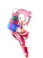 Christmas Special (Amy, Blaze, Rouge) SPEEDPAINT by KittyMaid