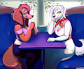 Laila and Sasha by danjiisthmus