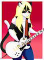 Dennie Rhytmitic Guitarist by SonataDragon