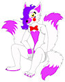 Mangled in his Funtime Auditorium [Without Background] by MangledTheArcticWolf