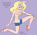 Phantom Bunny in her new costume by bulletcrow