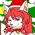 A sexy festive cat