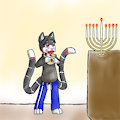 Adam The Hanukkah Cat