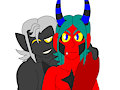 Twilight and Zetrix by GarPhaN