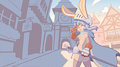 Bunny Knight on patrol! by NargaArt