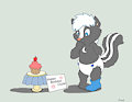 Surprise Birthday Cupcake