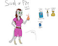 i redrew Soul, my first D&D character. by afroblademaster
