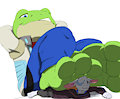 [Sketch Color Commission] Keromasou - Under Flippy by Heartman98