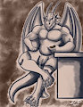 [Gift] inktober dragon from Dook by Acroth