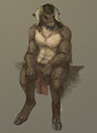 A somber moment by oouna by Acroth