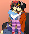 Cuddling On The Couch