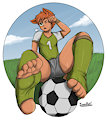 football leo by bunnyfeet