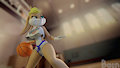 Lola On The Court by Bacn