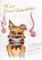 Bound Guardian Dog - An Old Friend... by XRoshTeMaky