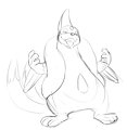 Floatzel Sketch