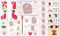 Apple Bloomers Character Sheet (Applebloom) by AnibarutheCat