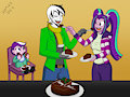Commission Christmas Cake