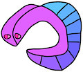 Colorful Eel by AliceTheSnowpix