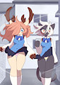 Windy Skirts by unousaya