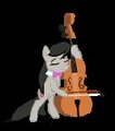 MLP: Octavia playing :Sprite Edition: