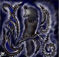 Dark wolf by SparkyGold