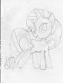 Rarity!  Redrawn! by WingedKitsune