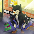Weekly Drawing - Winter Loitering