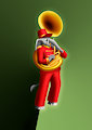 Elephant boy sousaphone