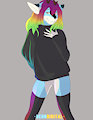 365 Days of Femboy: RainbowRoe by ENKArt