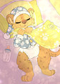 Tatertot's Morning Slumbers -By Yookey-