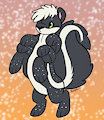 Plushie Commission from Reddpawz by JuniperSkunktaur
