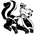 Juniper the Jiang Shi by JuniperSkunktaur