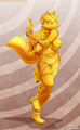 Golden Fox by Libra11