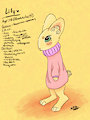 Lily Fursona Ref Sheet by GoodVibesArtist