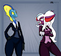 Robyn and Jane Standoff COMMISSION